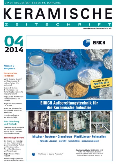 Keramische Zeitschrift 4/2014