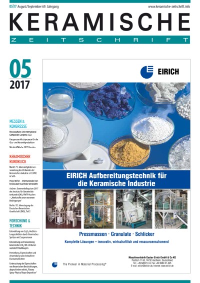 Keramische Zeitschrift 5/2017
