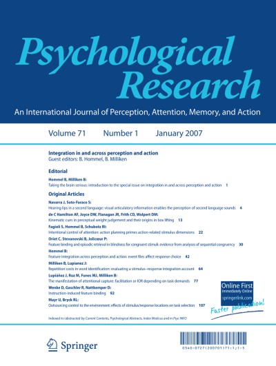 Psychological Research 1/2007