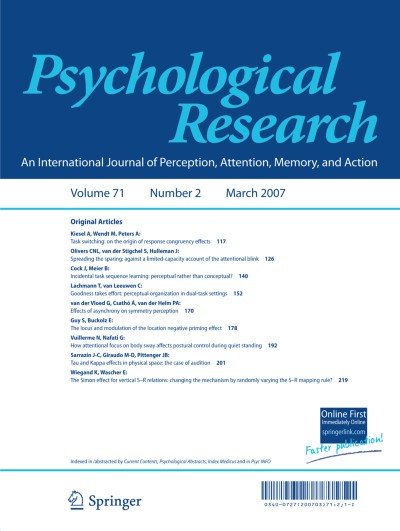 Psychological Research 2/2007