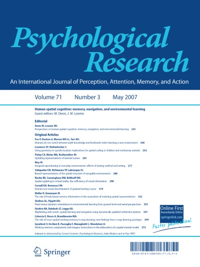 Psychological Research 3/2007