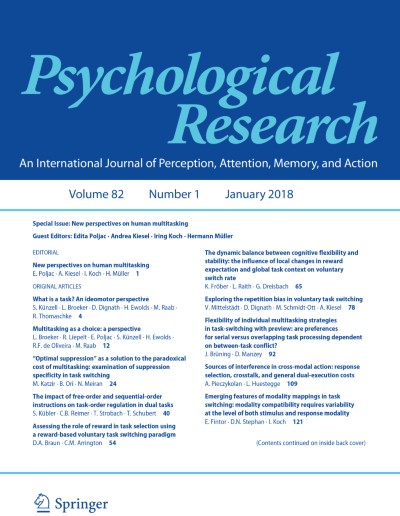 Psychological Research 1/2018
