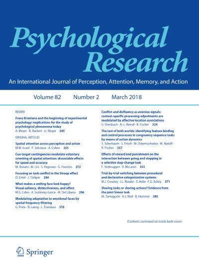 Psychological Research 2/2018