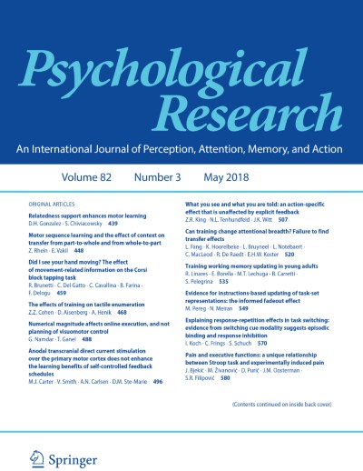 Psychological Research 3/2018