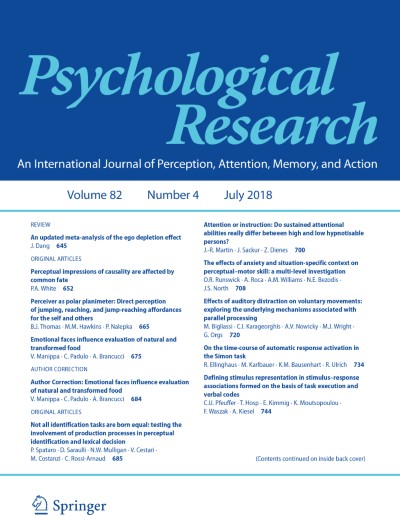 Psychological Research 4/2018