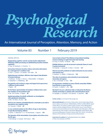 Psychological Research 1/2019