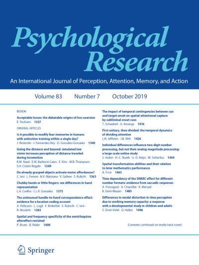 Psychological Research 7/2019