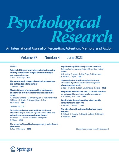 Psychological Research 4/2023