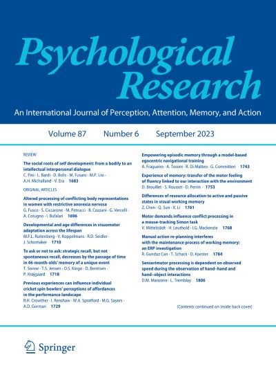 Psychological Research 6/2023
