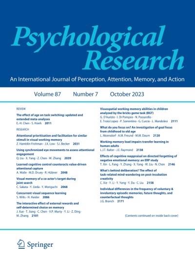 Psychological Research 7/2023