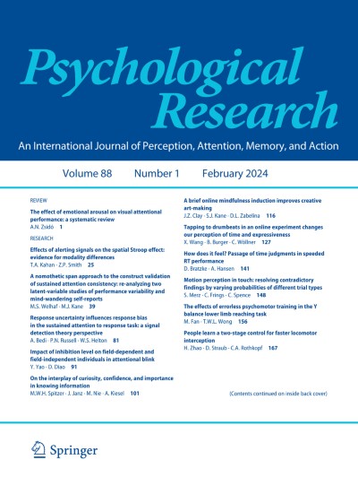 Psychological Research 1/2024