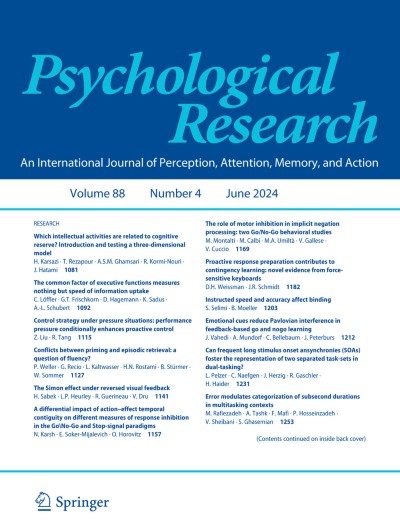 Psychological Research 4/2024