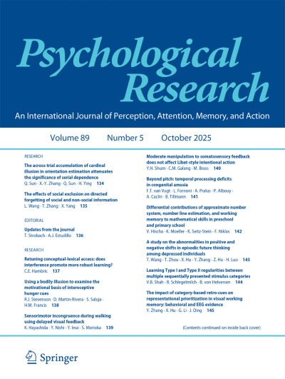 Psychological Research 5/2025