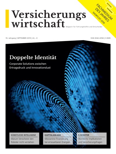 Versicherungswirtschaft 9/2019