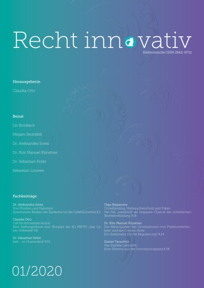 Recht Innovativ 1/2020