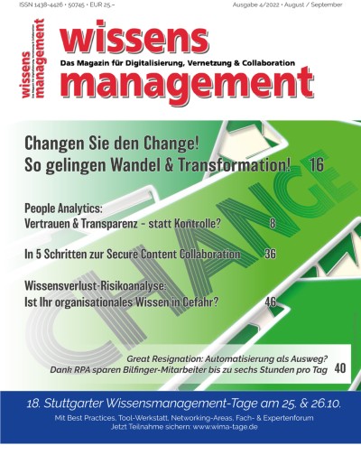 Wissensmanagement 4/2022