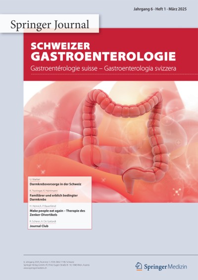 Schweizer Gastroenterologie 1/2025