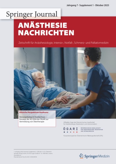 Anästhesie Nachrichten 1/2025