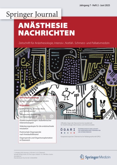Anästhesie Nachrichten 2/2025