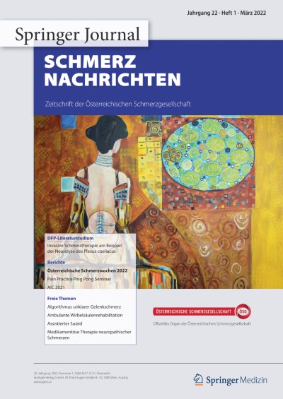 Schmerz Nachrichten 1/2022