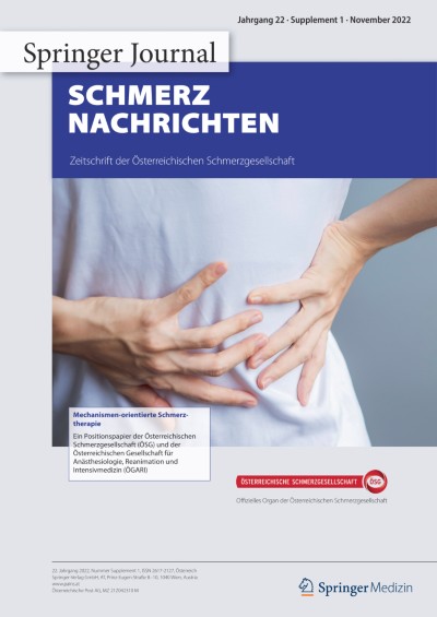 Schmerz Nachrichten 1/2022