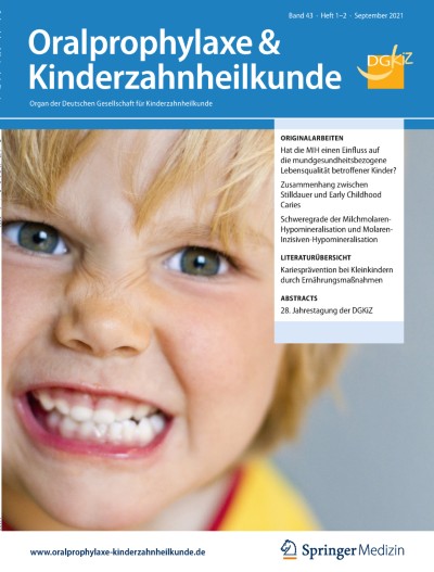 Link zu Zeitschrift Oralprophylaxe & Kinderzahnmedizin