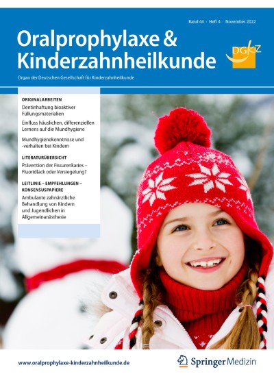 Oralprophylaxe & Kinderzahnheilkunde 4/2022