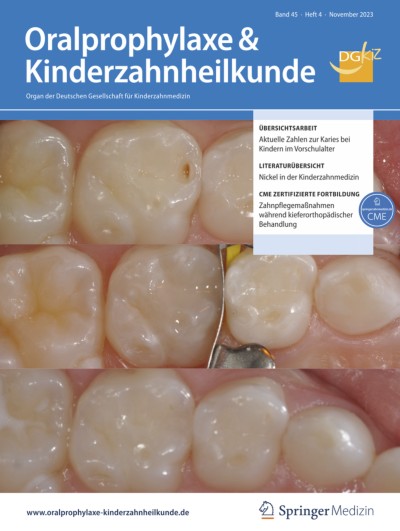 Oralprophylaxe & Kinderzahnheilkunde 4/2023