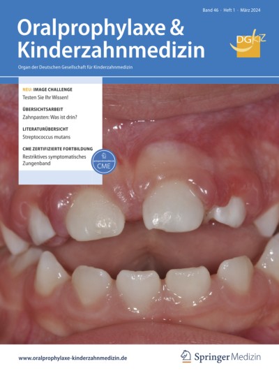 Oralprophylaxe & Kinderzahnmedizin 1/2024