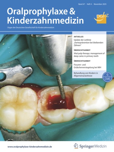 Behandlung von Kindern in Allgemeinanästhesie