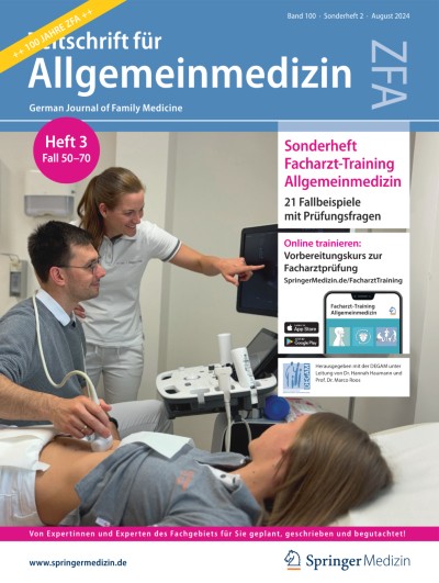 Zeitschrift für Allgemeinmedizin 2/2024
