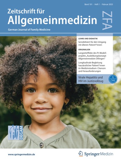 Zeitschrift für Allgemeinmedizin 1/2025