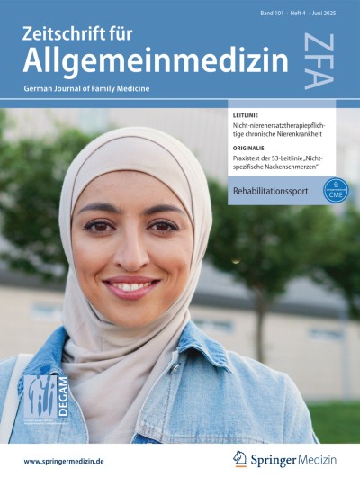 Zeitschrift für Allgemeinmedizin 4/2025