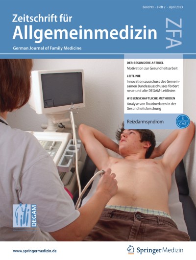 Link zu Zeitschrift Zeitschrift für Allgemeinmedizin