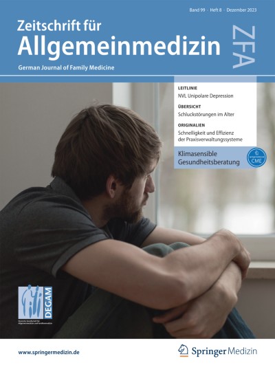 Zeitschrift für Allgemeinmedizin 8/2023