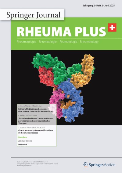 Link zu Zeitschrift Rheuma Plus / Schweiz