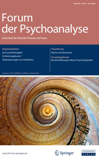 Forum der Psychoanalyse 2/2009
