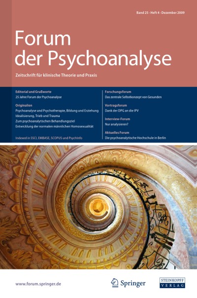 Forum der Psychoanalyse 4/2009