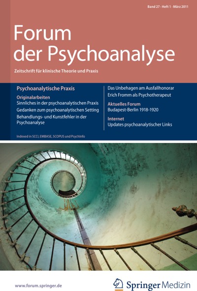Forum der Psychoanalyse 1/2011