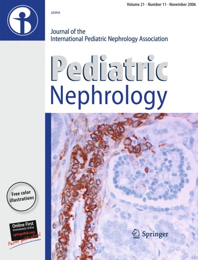 Pediatric Nephrology 11/2006