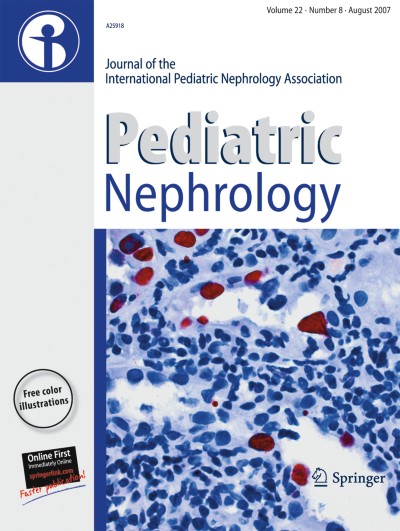 Pediatric Nephrology 8/2007
