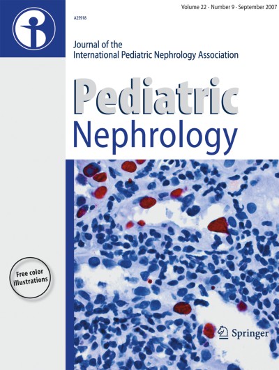Pediatric Nephrology 9/2007