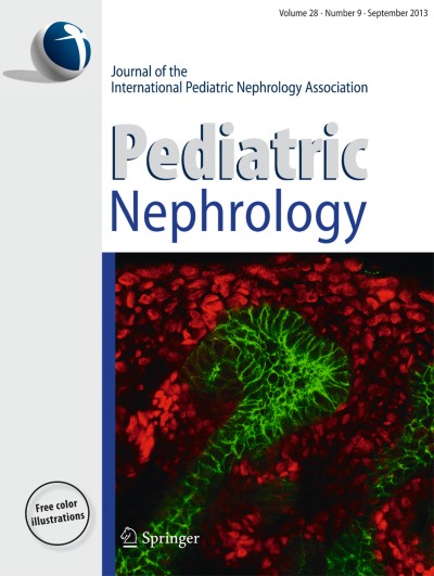 Pediatric Nephrology 9/2013