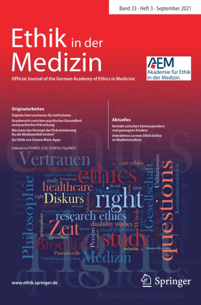 Ethik in der Medizin 3/2021