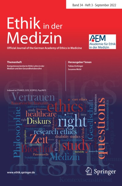 Ethik in der Medizin 3/2022