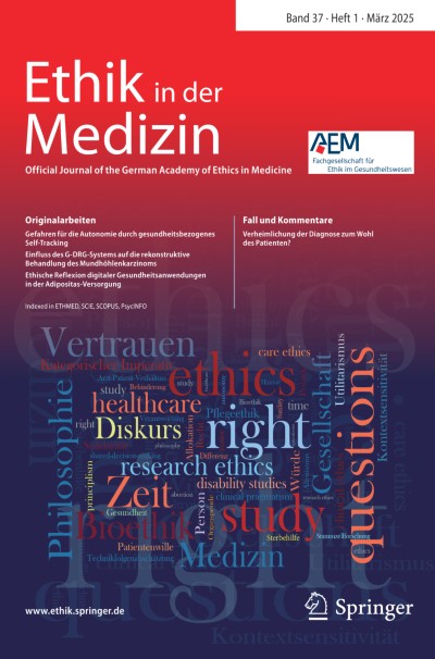 Ethik in der Medizin 1/2025