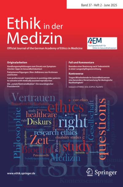 Ethik in der Medizin 2/2025