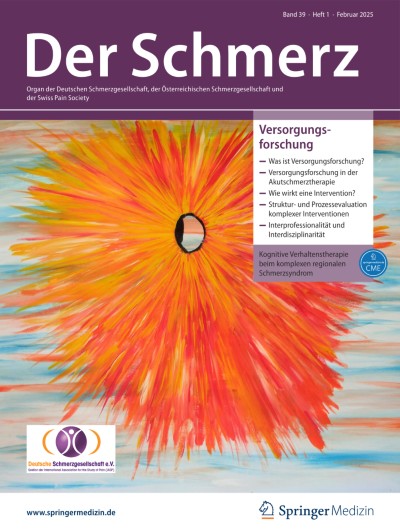 Kognitive Verhaltenstherapie beim komplexen regionalen Schmerzsyndrom