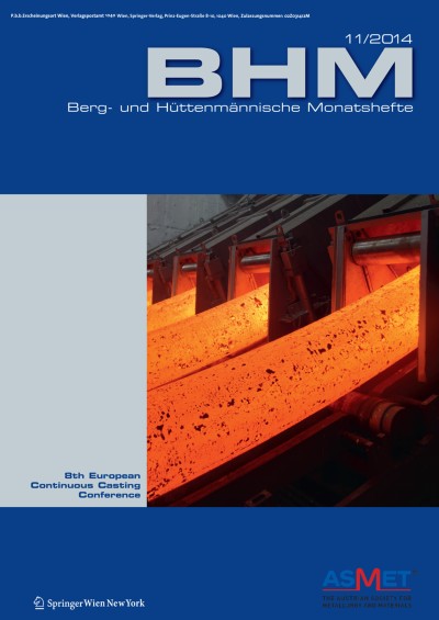 BHM Berg- und Hüttenmännische Monatshefte 11/2014