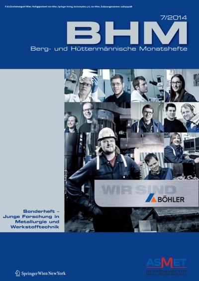 BHM Berg- und Hüttenmännische Monatshefte 7/2014